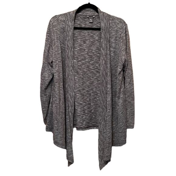 Eddie Bauer Purple Drape Front Cardigan Size XL - Picture 1 of 5